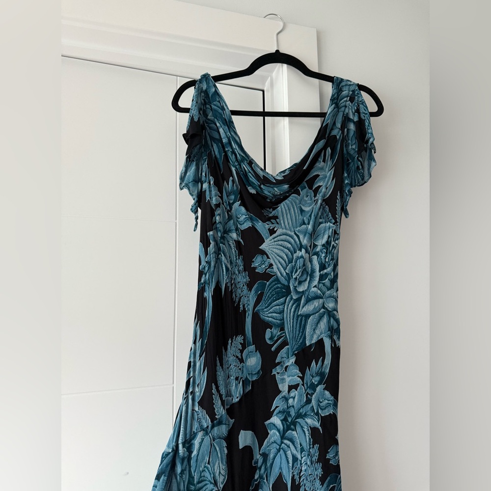 Vintage Jessica Fairy Asymmetrical Midi Dress